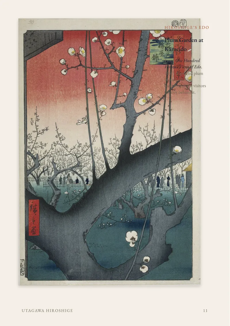Page 11 of Views of Fuji and Edo — Hokusai and Hiroshige