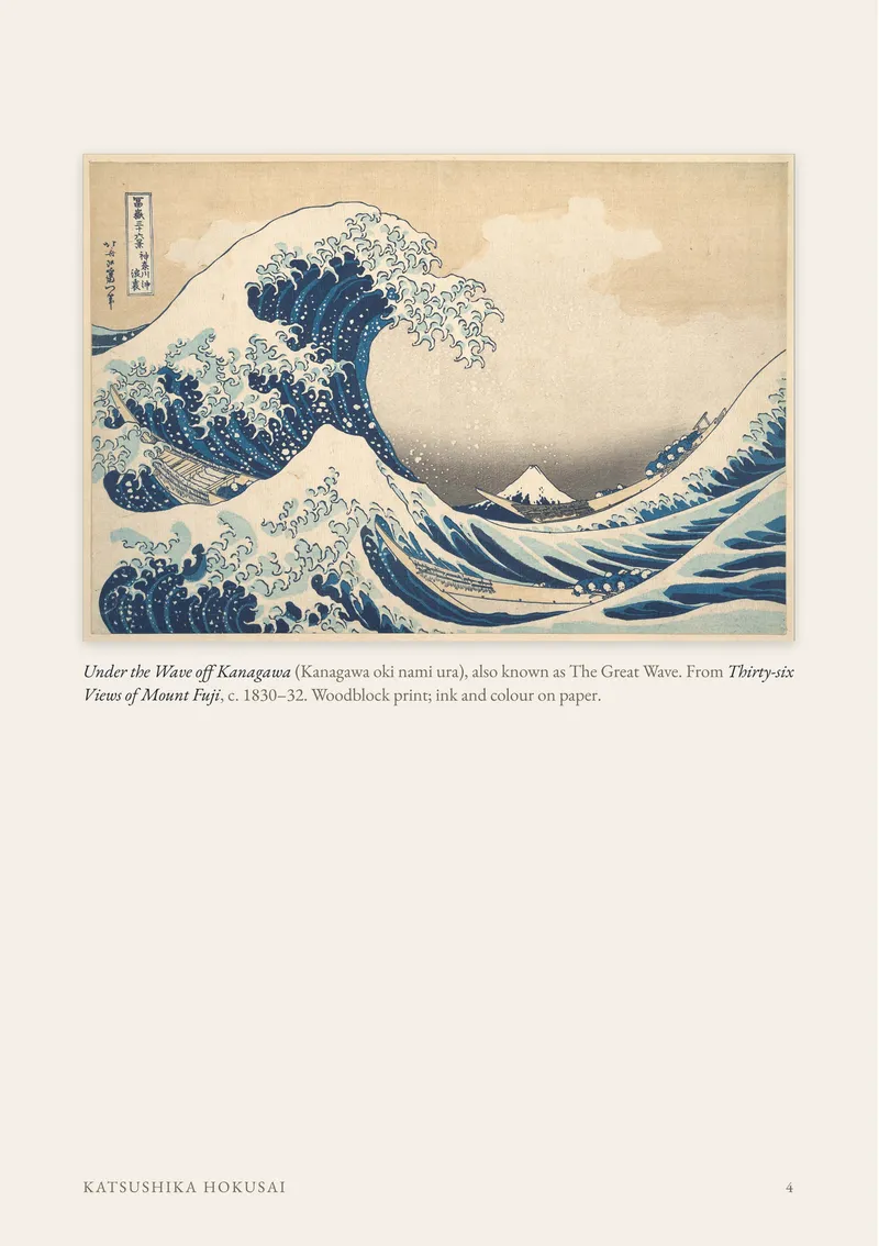Page 4 of Views of Fuji and Edo — Hokusai and Hiroshige